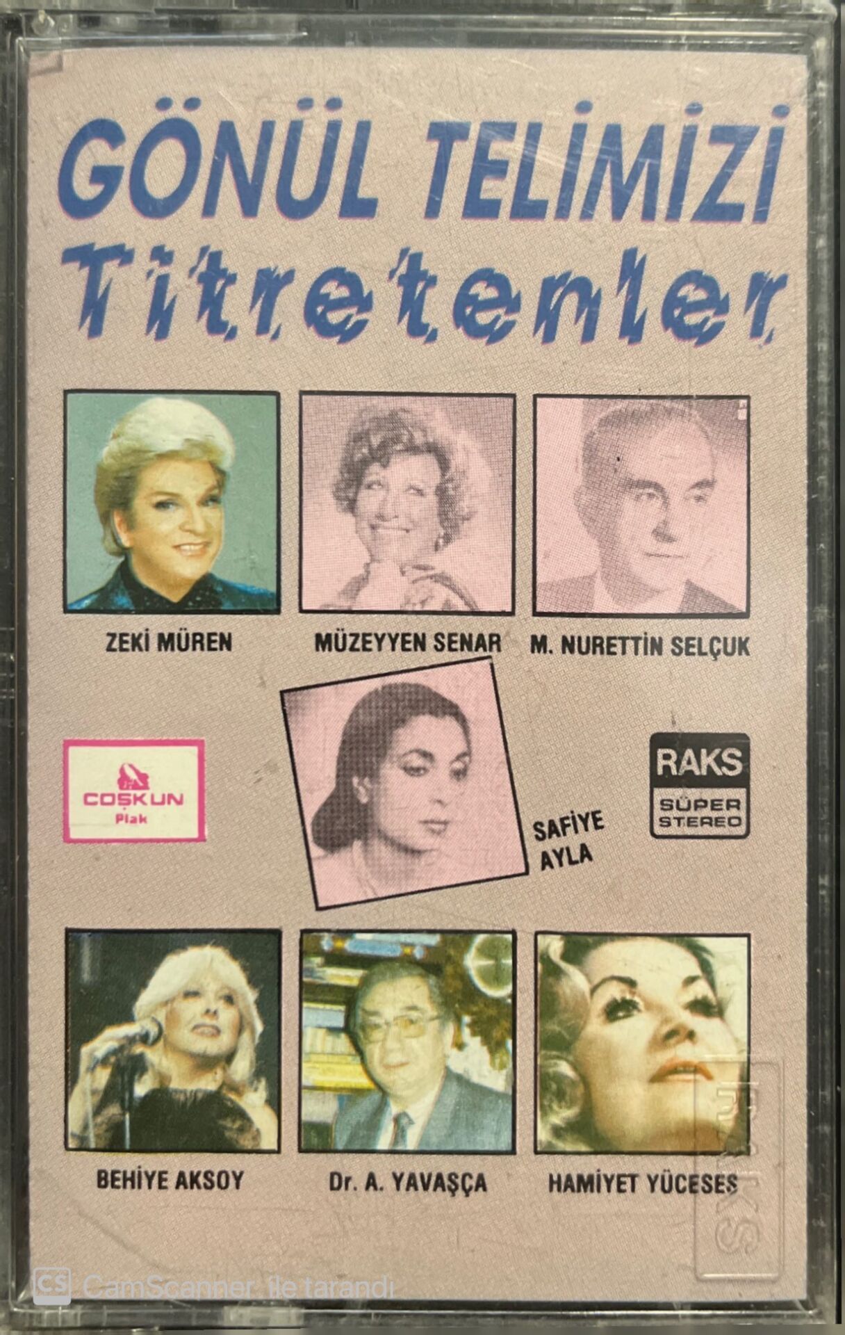 Gönül Telimizi Titretenler Kaset