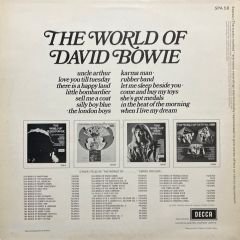The World Of David Bowie LP Plak