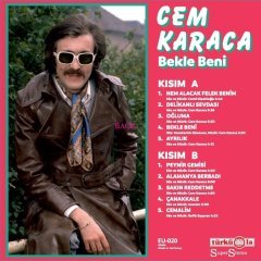 Cem Karaca Bekle Beni Türküola Alman Baskı LP