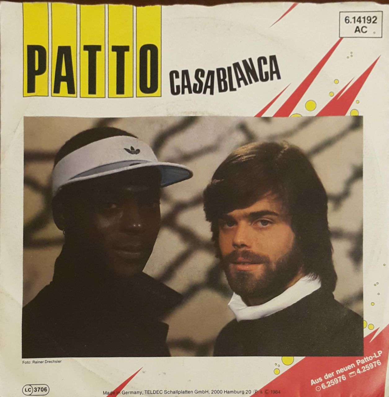 Patto Casablanca 45lik Plak