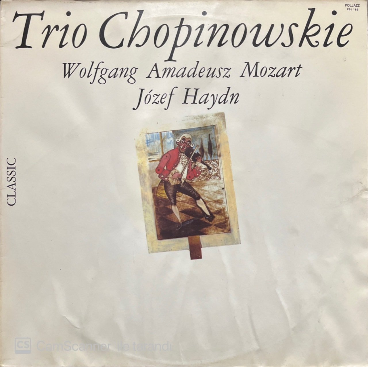 Trio Chopinowskie Mozart Haydn LP Klasik Plak
