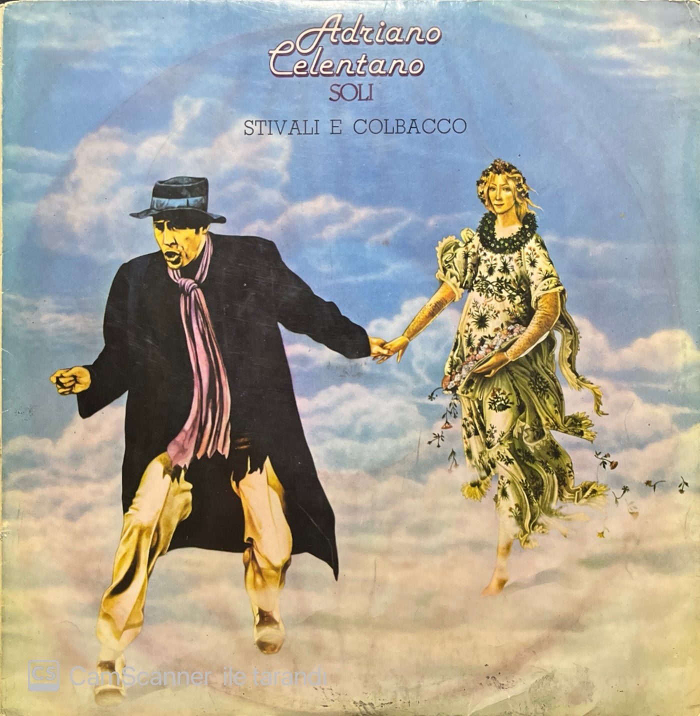 Adriano Celentano Soli LP Plak
