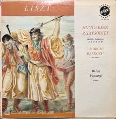 Liszt Hungarian Rhapsodies LP Plak