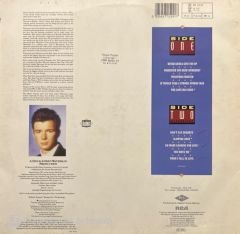 Rick Astley Whenever You Need Somebody LP Plak