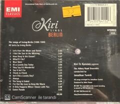 Kiri Sings Berlin CD