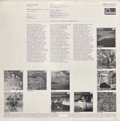 Schubert Forellen Quintett LP Klasik Plak