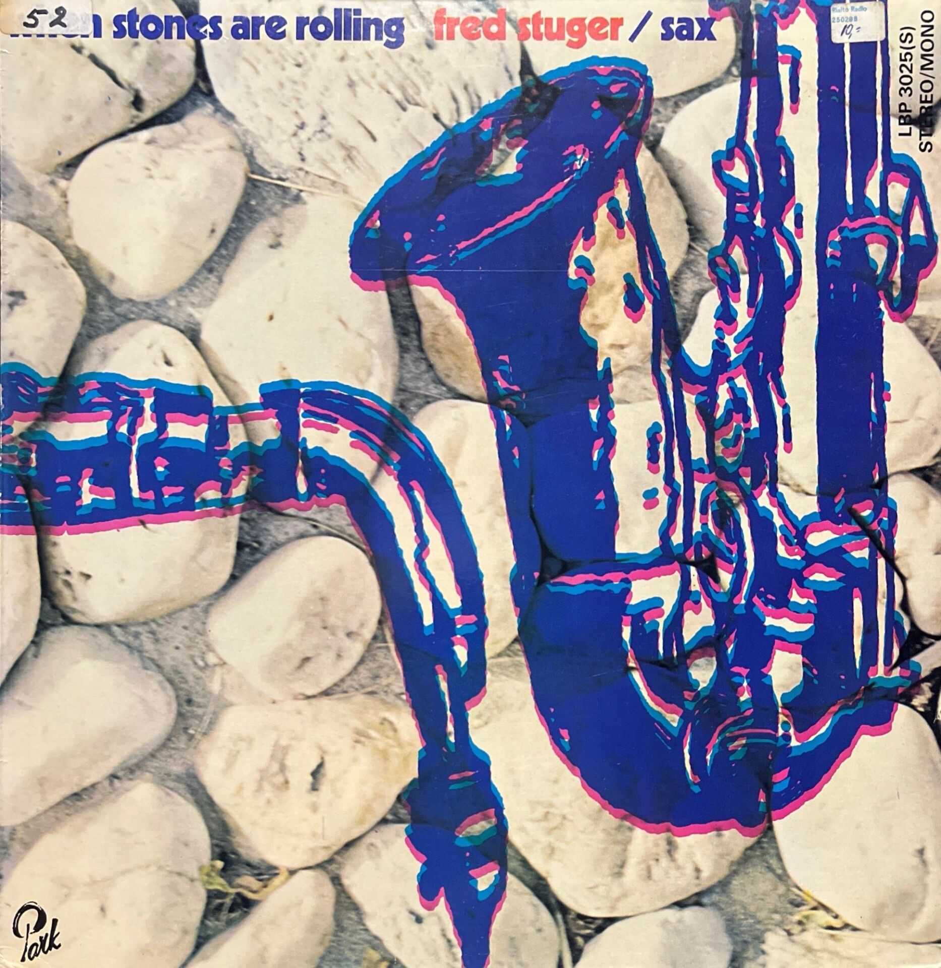 Fred Stuger When Stones  Are Rolling LP Plak
