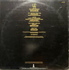 U2 The Unforgettable Fire LP Plak