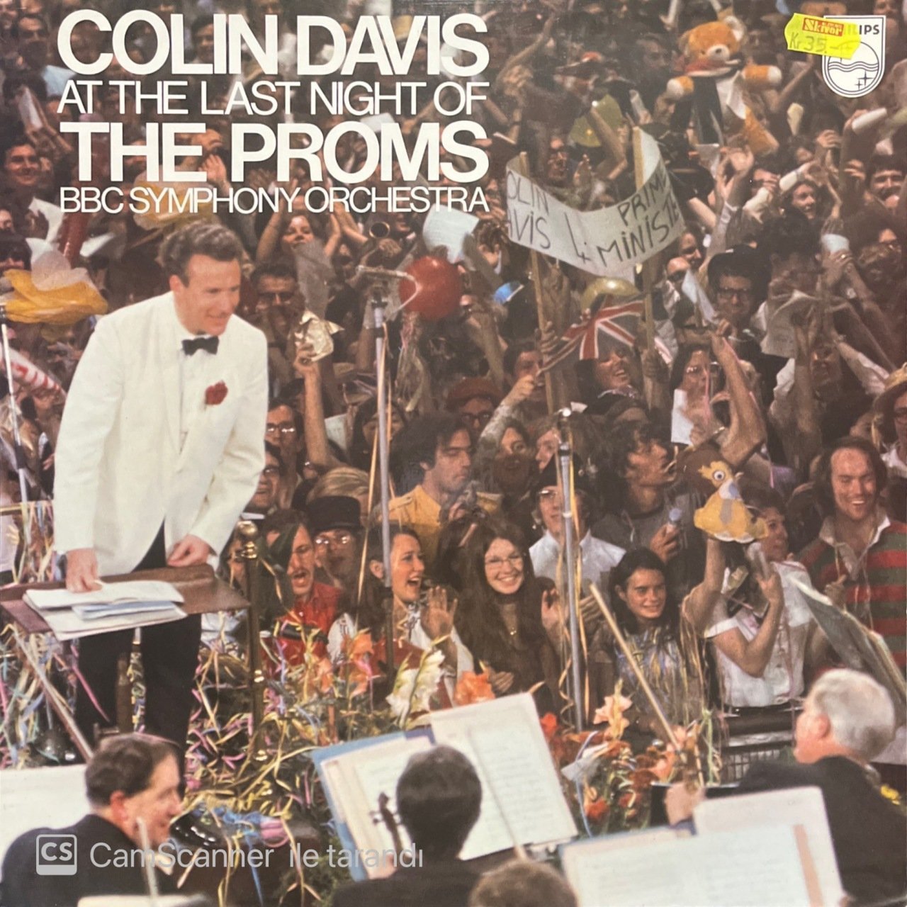 Colin Davis At The Last Night Of The Proms LP Klasik Plak