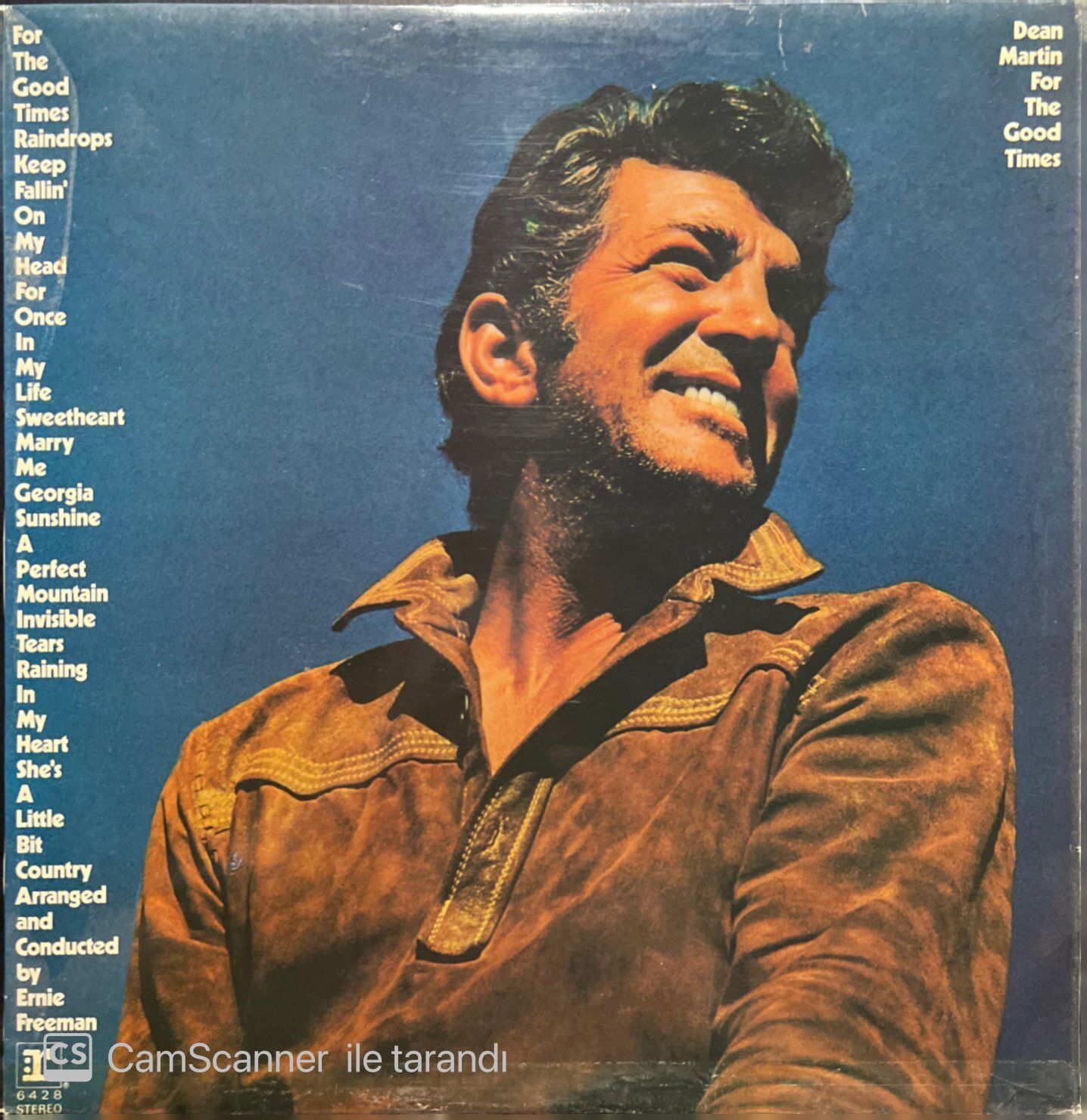 Dean Martin For The Good Times LP Plak
