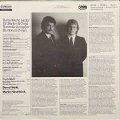 Berng Weikl Martin Haselböck LP Plak