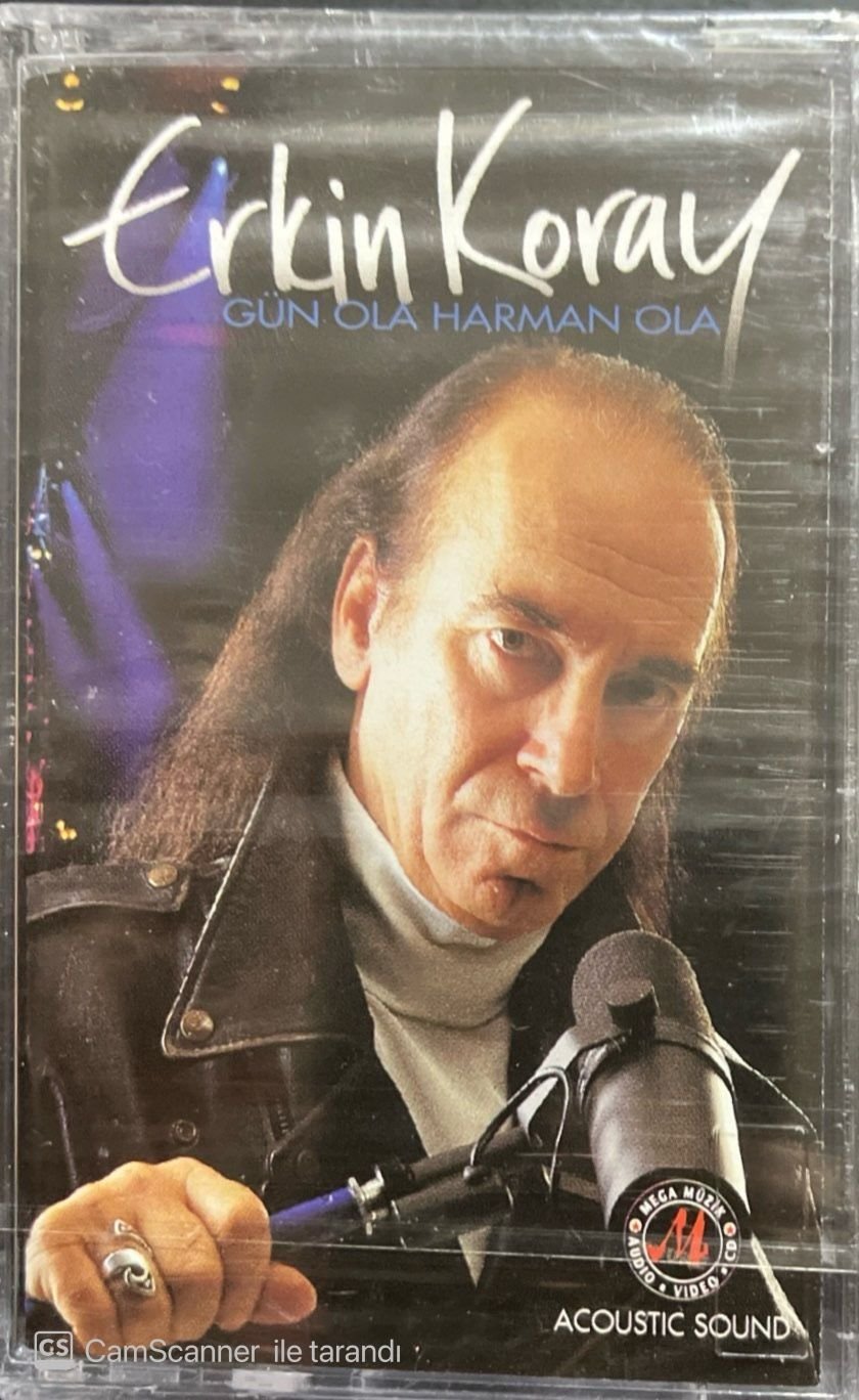 Erkin Koray Gün Ola Harman Ola Açılmamış Jelatininde Kaset