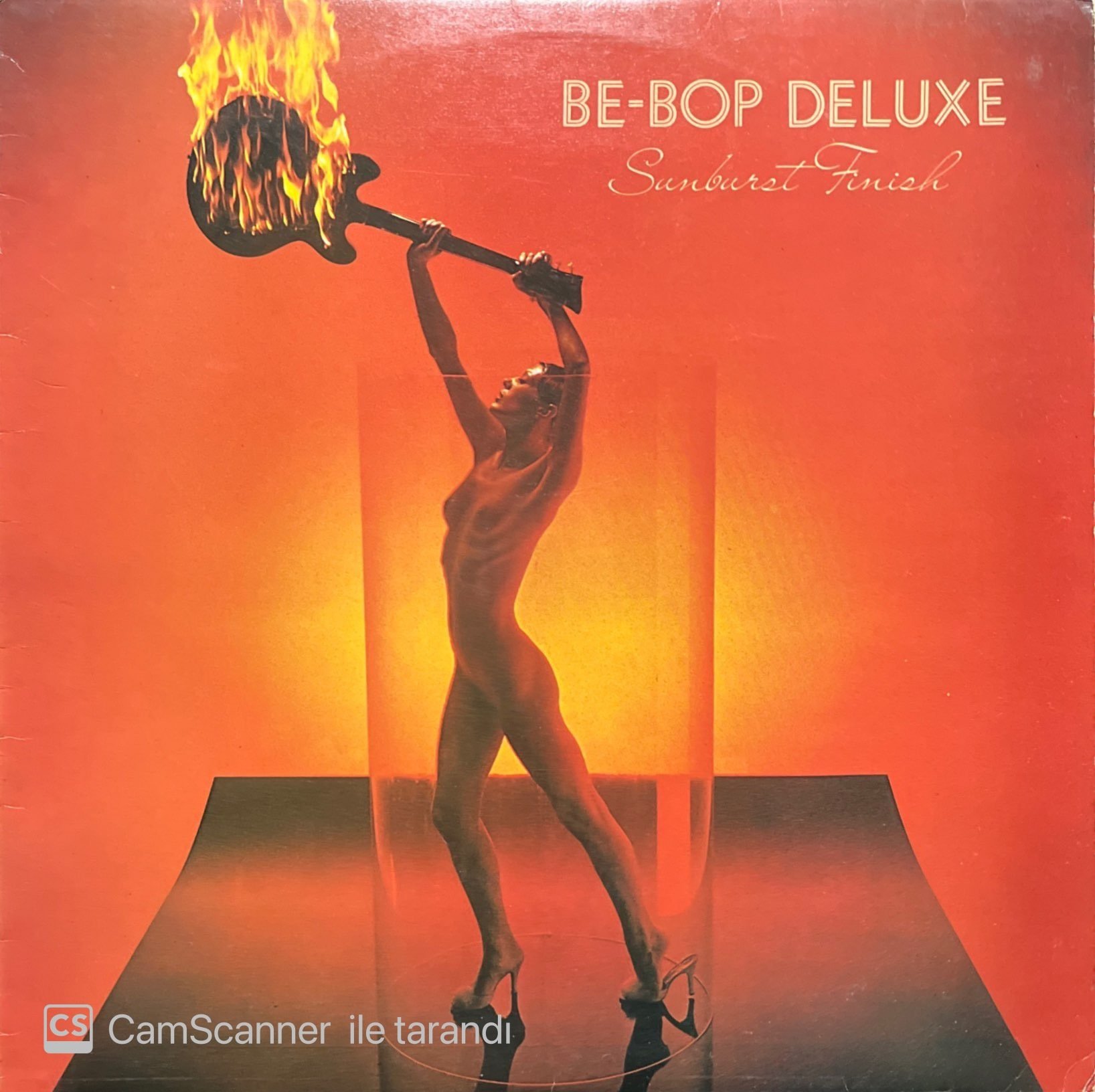 Be-Bop Deluxe Sunburst Finish LP Plak