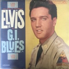 Elvis Presley G.I. Blues LP Plak
