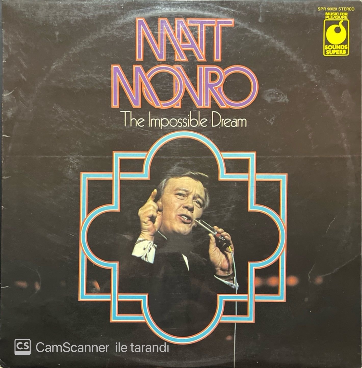Matt Monro The Impossible Dream LP Plak