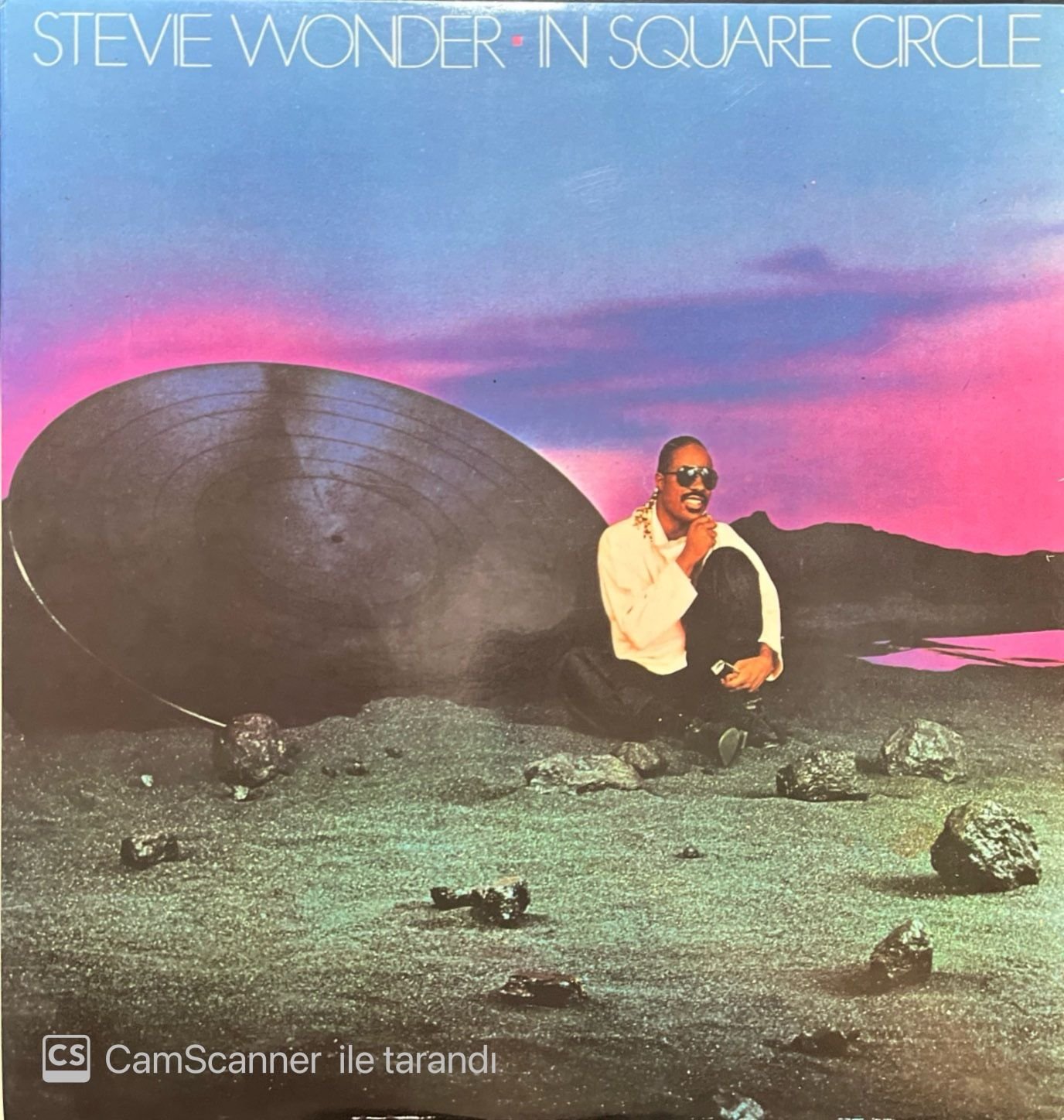 Stevie Wonder In Square Circle LP Plak