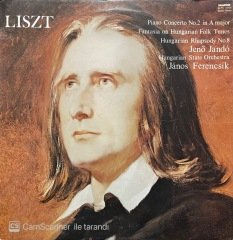 Liszt Piano Concerto No.2 LP Klasik Plak