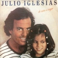 Julio İglesias De Nina A Mujer LP Plak