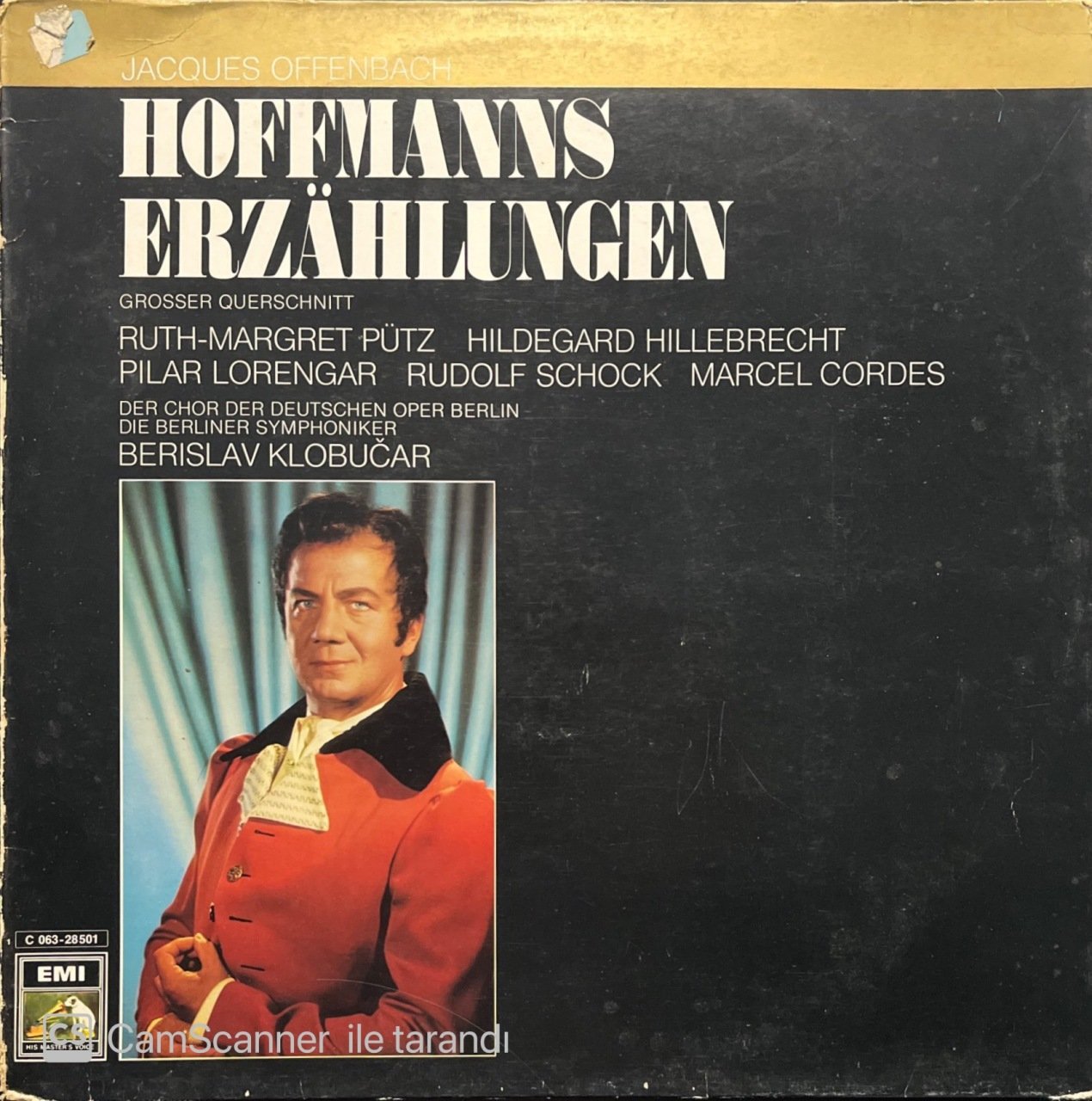 Hoffmanns Erzahlungen LP Klasik Plak