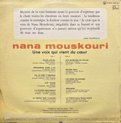 Nana Mouskouri Une Voix - Füsun Önal Senden Başka Aranjman LP Plak