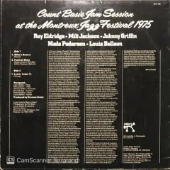 Count Basie ‎Jam Session At The Montreux Jazz Festival 1975 LP Plak