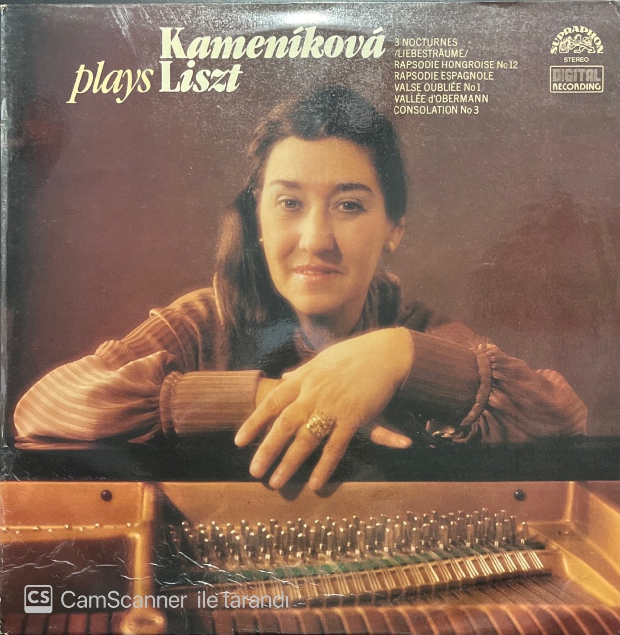 Kamenikova Plays Liszt LP Klasik Plak