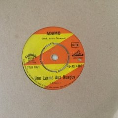 Adamo Une Larme Aux Nuages 45lik Plak