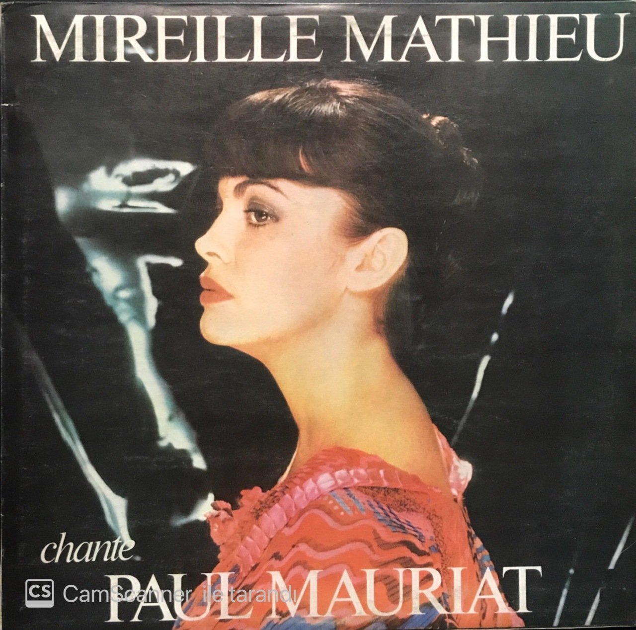 Mireille Mathieu Chante Paul Mauriat LP Plak