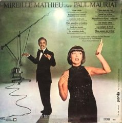 Mireille Mathieu Chante Paul Mauriat LP Plak
