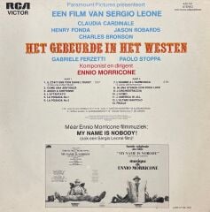 Ennio Morricone Het Gebeurde In Het Westen Soundtrack LP Plak
