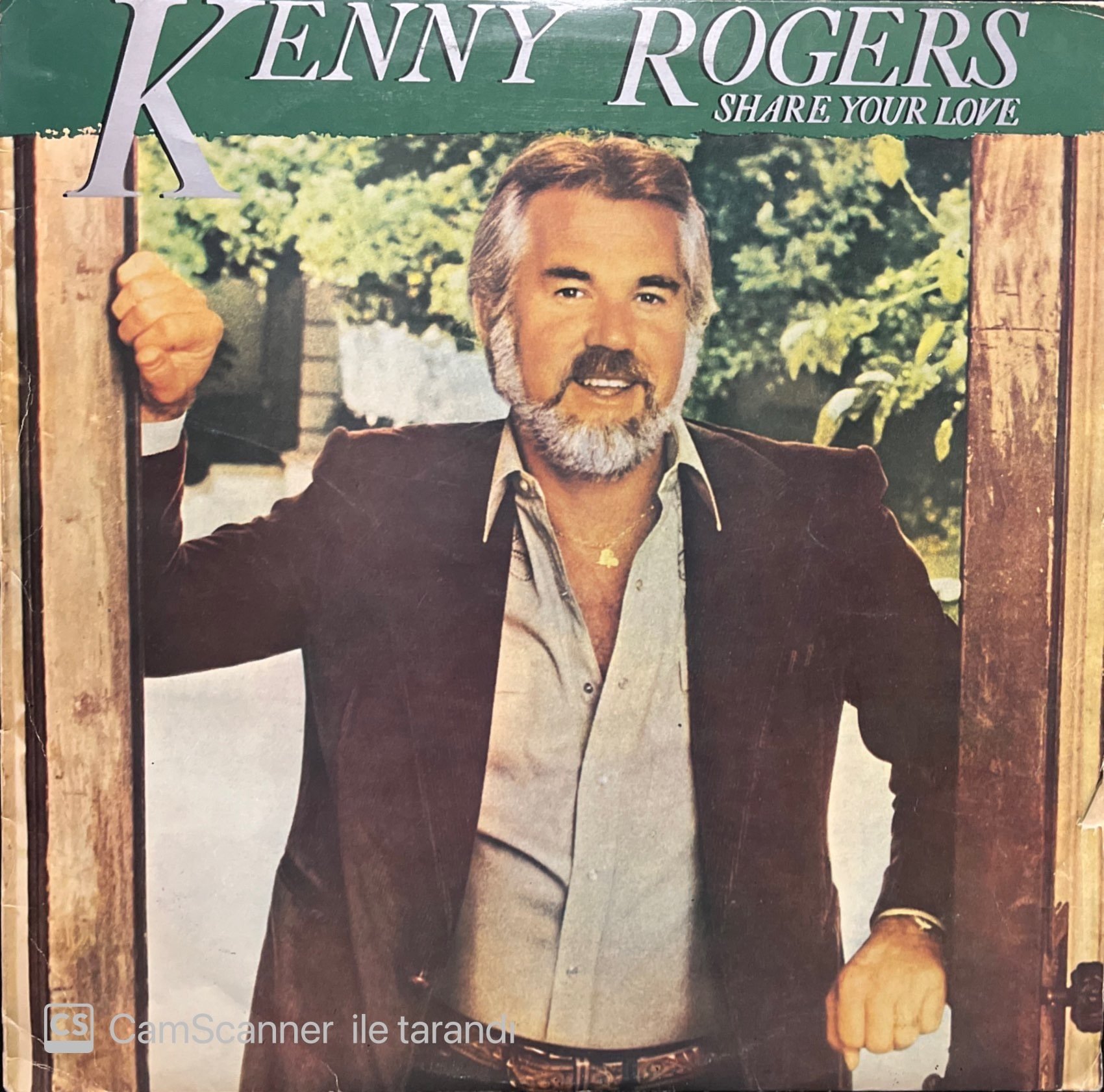 Kenny Rogers Share Your Love LP Plak