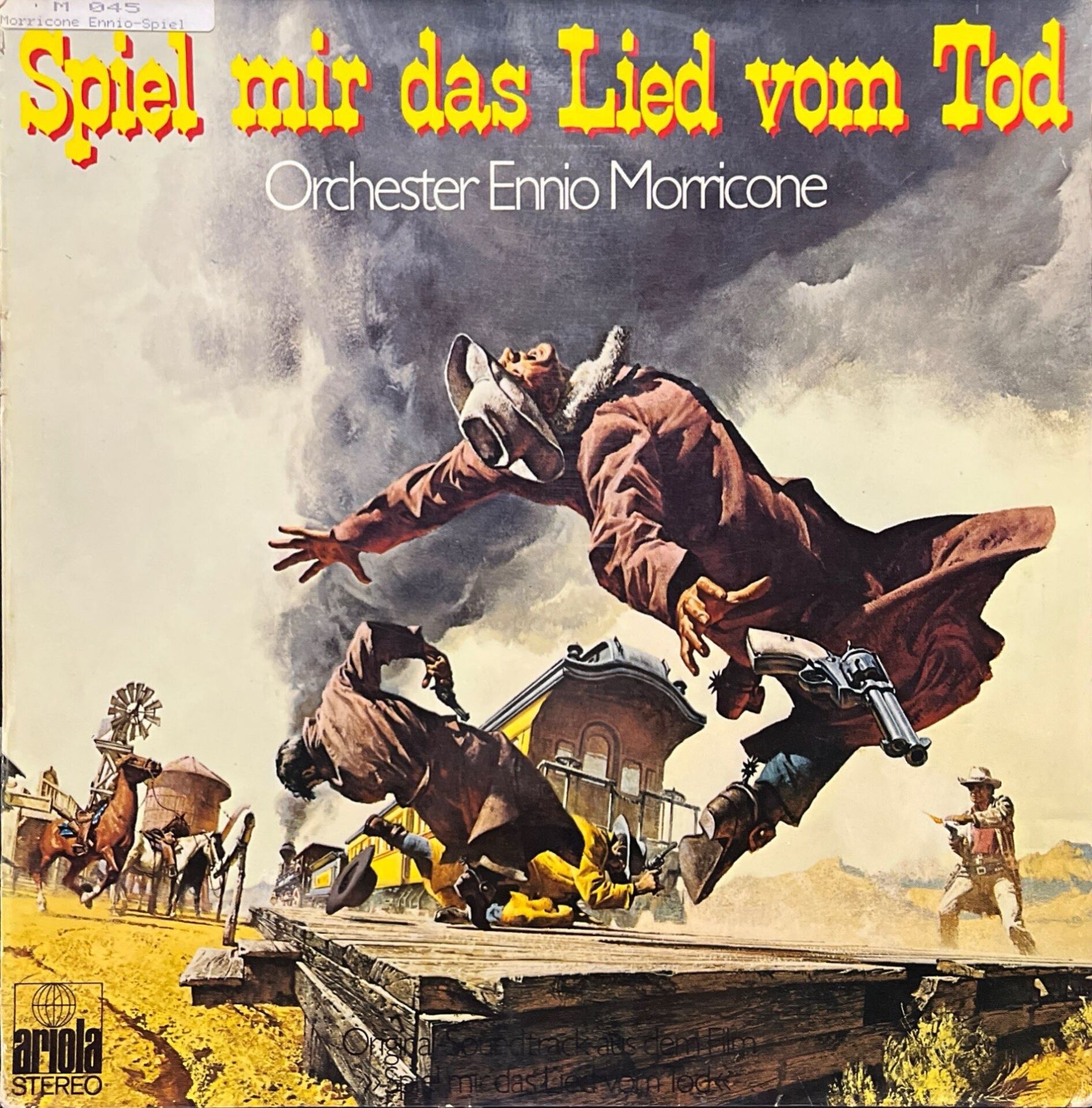 Ennio Morricone Spiel Mir Das Lied Vom Tod Soundtrack LP Plak