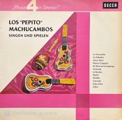Los Pepito Machucambos Singen Und Spielen LP Plak