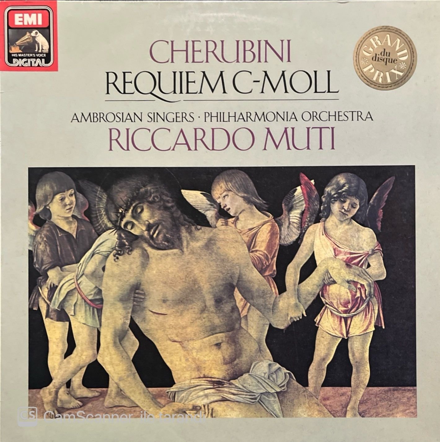 Ricardo Muti Cherubini Requiem C-Moll LP Plak
