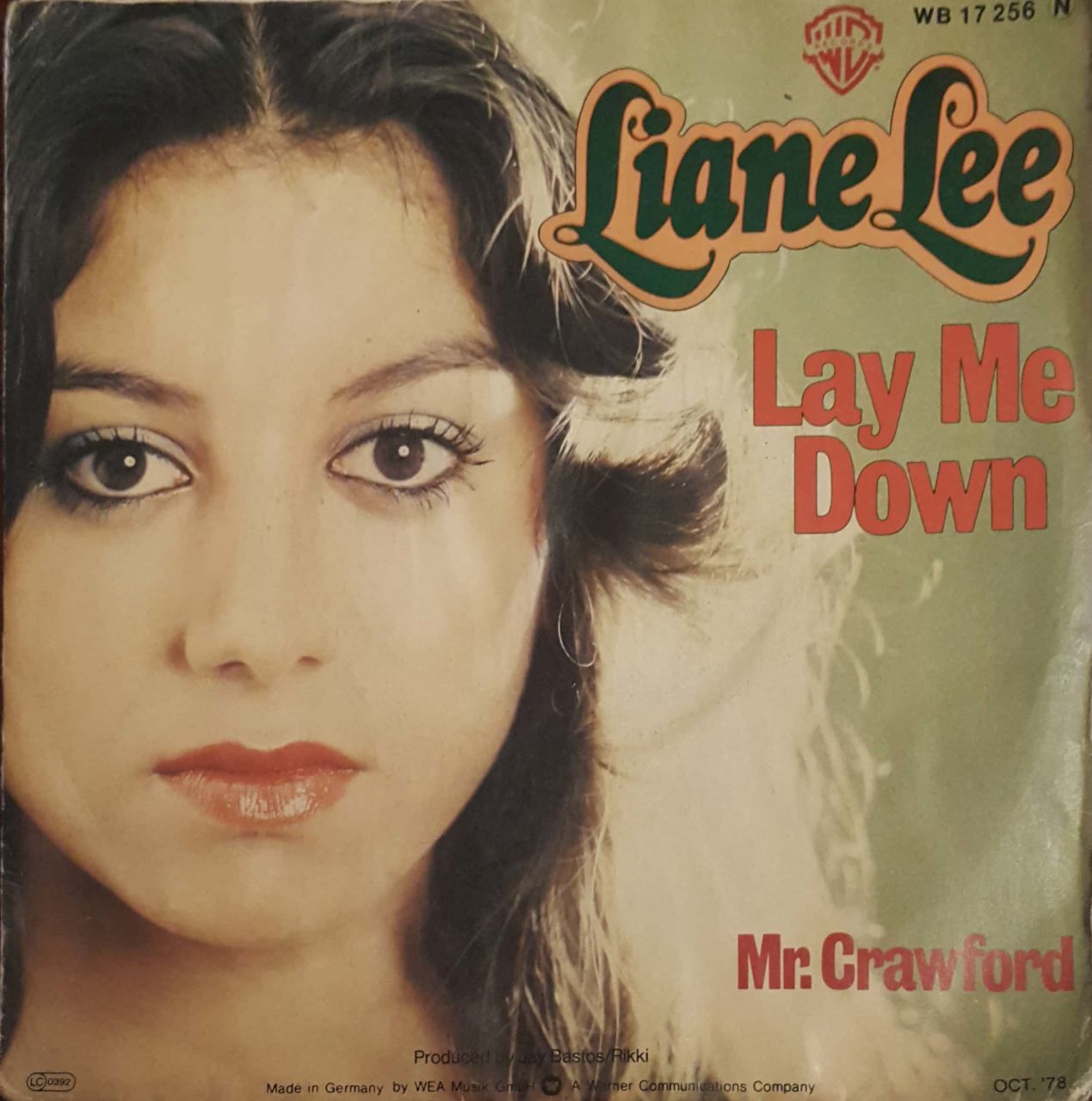 Liane Lee Mr. Lay Me Down 45lik Plak