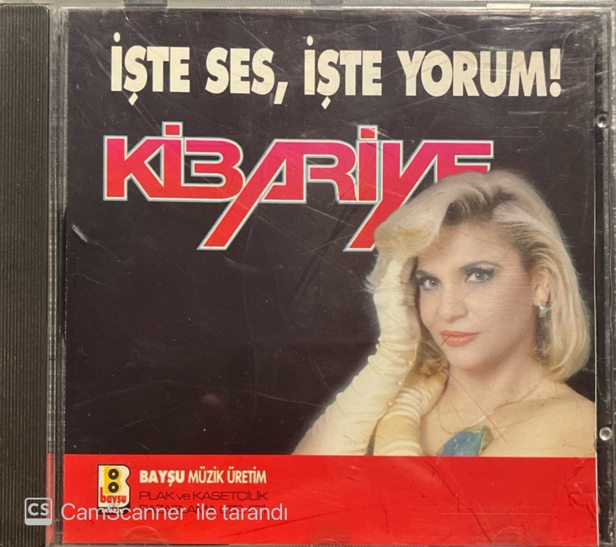 Kibariye İşte Ses, İşte Yorum! Sarı Bandrollü Dönem Nadir CD