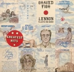 John Lenon Plastic Ono Band Shaved Fish LP Plak