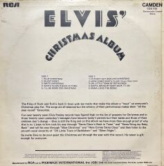 Elvis Presley Elvis' Christimas Album LP Plak