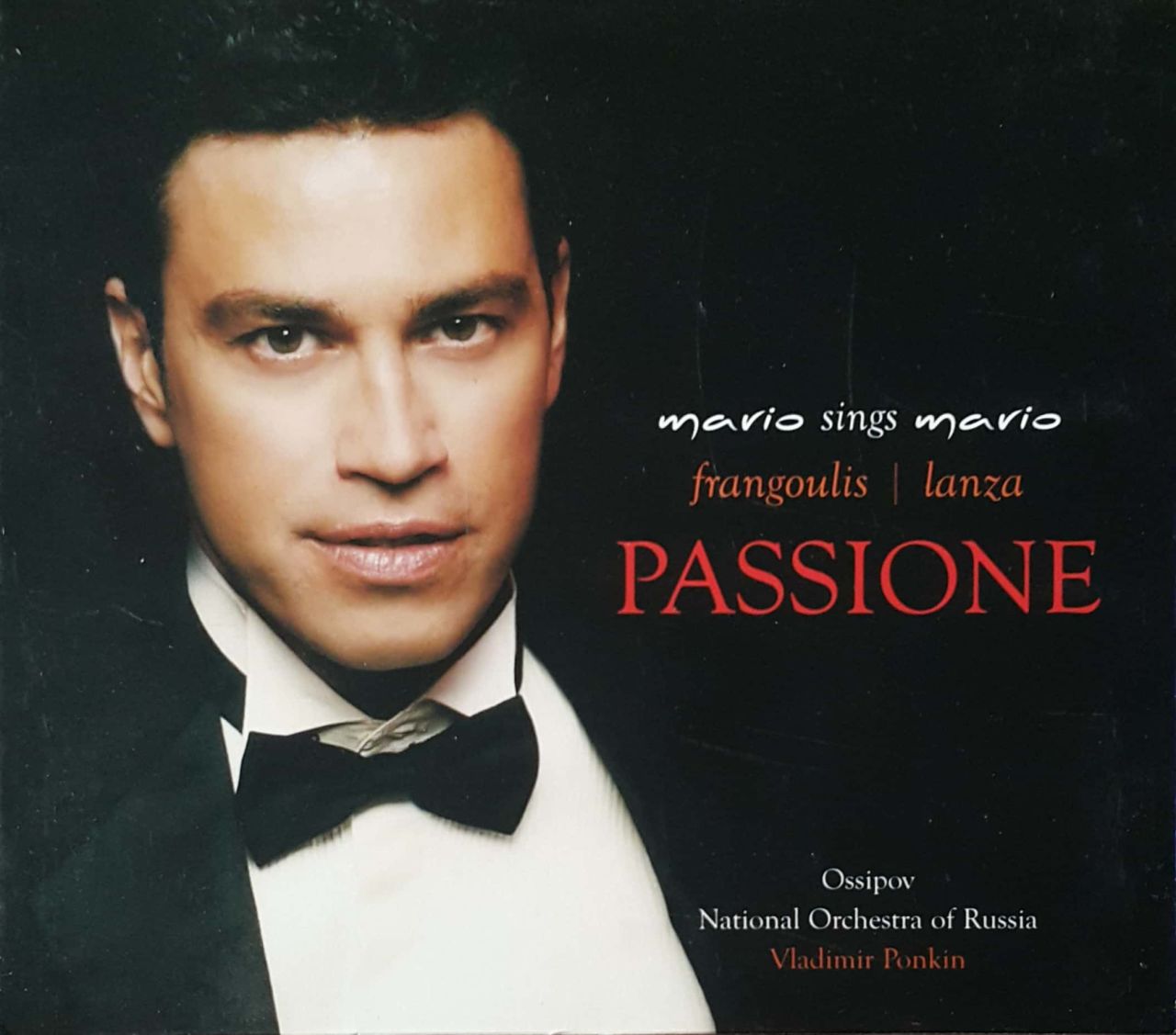 Mario Sings Mario Frangoulis Lanza Passione CD