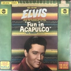 Elvis Presley Fun In Acapulco LP Plak
