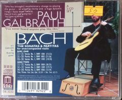 Bach The Sonatas & Partitas Paul Galbraith CD