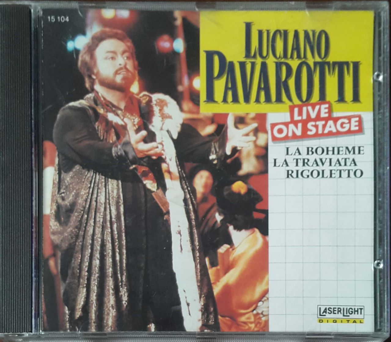 Luciano Pavarotti Live On Stage CD