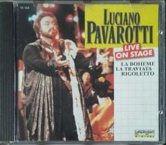 Luciano Pavarotti Live On Stage CD
