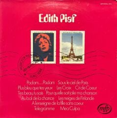 Edith Piaf Republique Francaise LP Plak