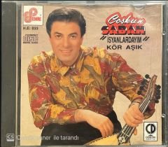 Coşkun Sabah İsyanlardayım Kör Aşık Sarı Bandrollü Dönem Nadir CD