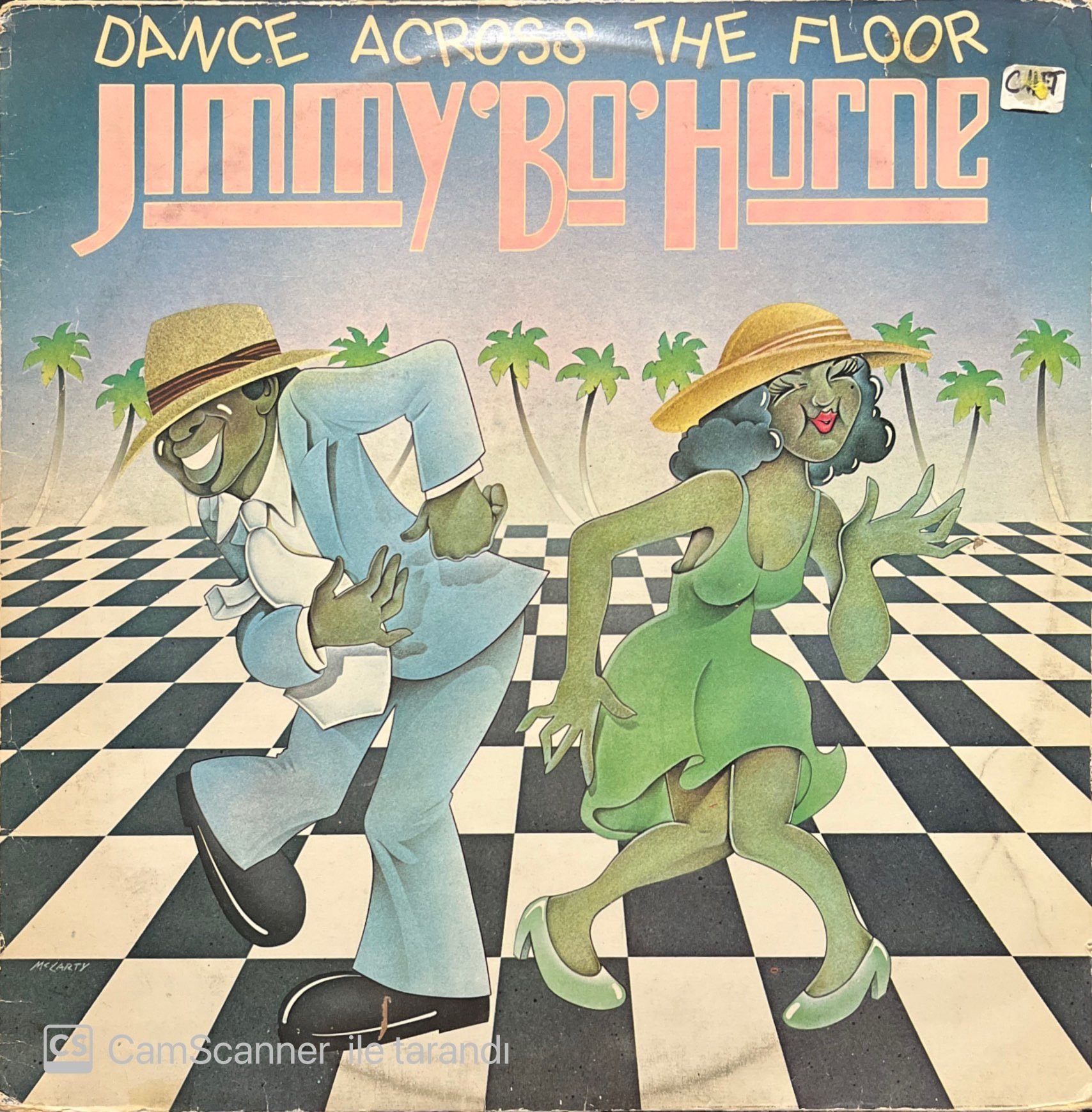 Dance Across The Floor Jimmy Bo Horne LP Plak