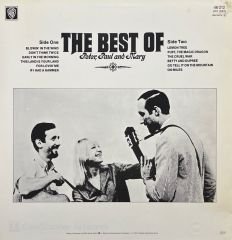 The Best Of Peter, Paul And Mary LP Plak