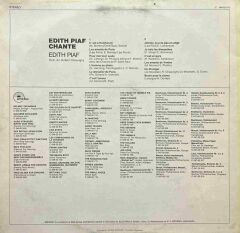 Edith Piaf Chante LP Plak