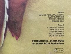 Diana Ross Endless Love LP Plak