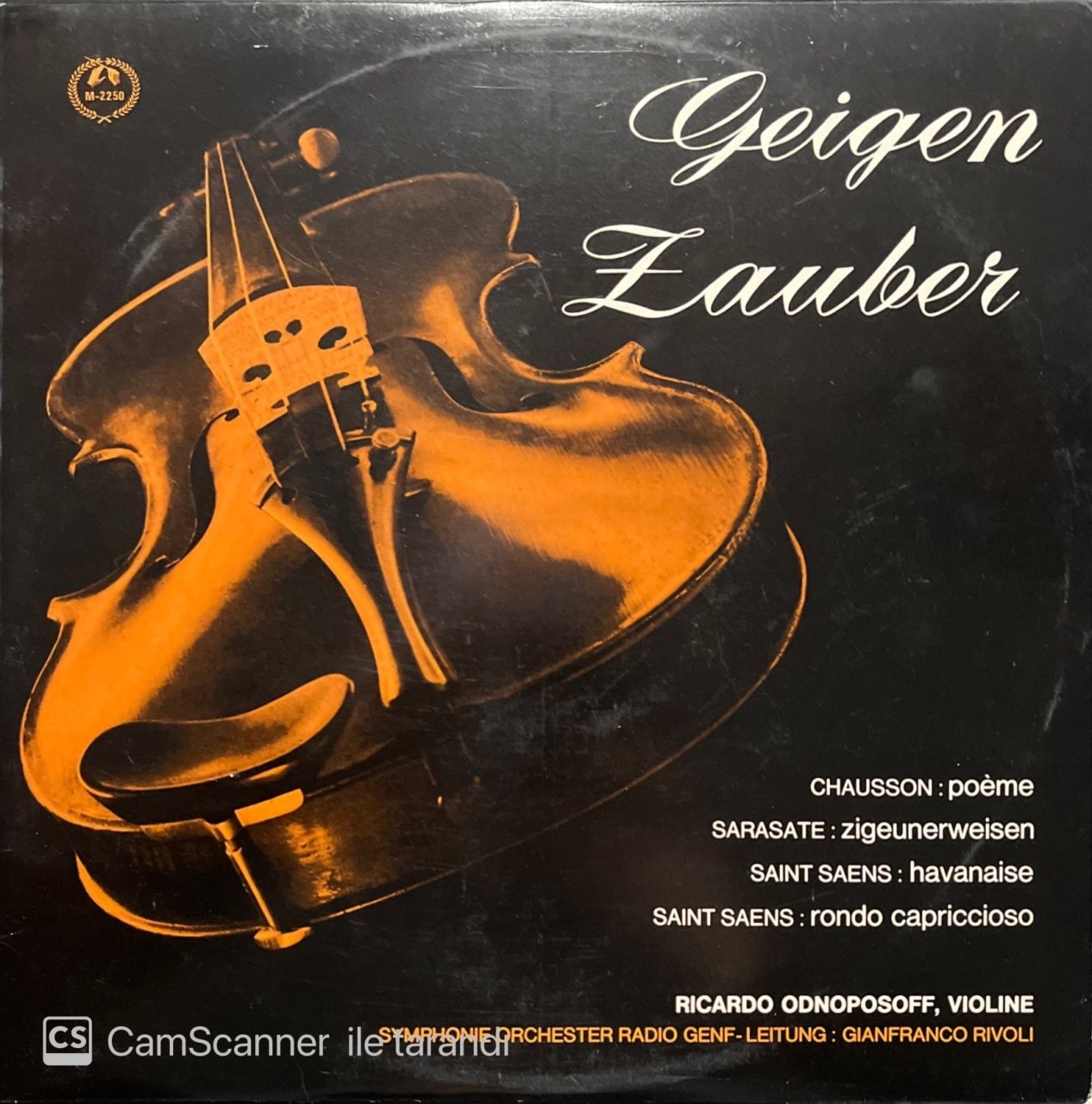 Geigen Zauber The Magic Violin LP Klasik Plak
